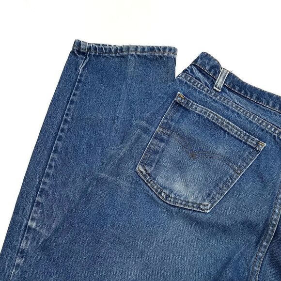 VINTAGE Levi's 509 Orange Tab Distressed Jeans - Picture 11 of 16